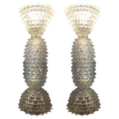 Majestätische Ausstrahlung italienischer Tischlampen von Ercole Barovier, 1940er Jahre