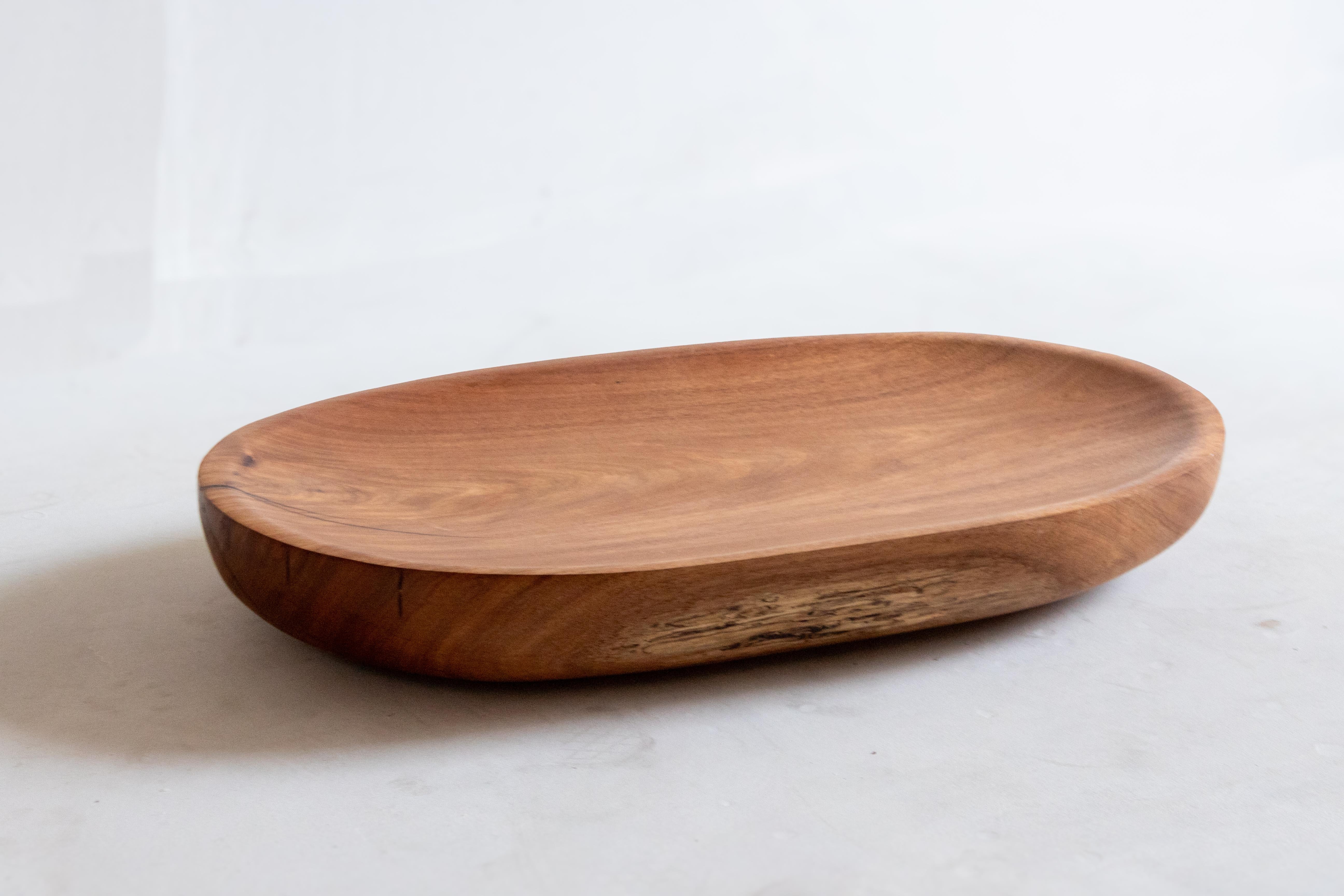 Mexican Majestic bowl in reclaimed tzalam wood from the mayan jungle For Sale