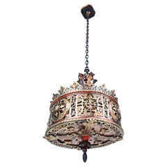 Majestic Bronze Beaux Arts Transitional Chandeliers by Lion Electric
