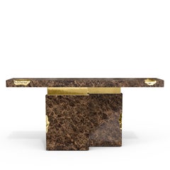 Majestic Brown Console Table