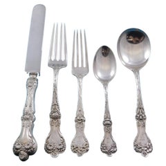Majestic by Alvin Sterling Silver Flatware Set for 8 Service 43 pieces Dinner