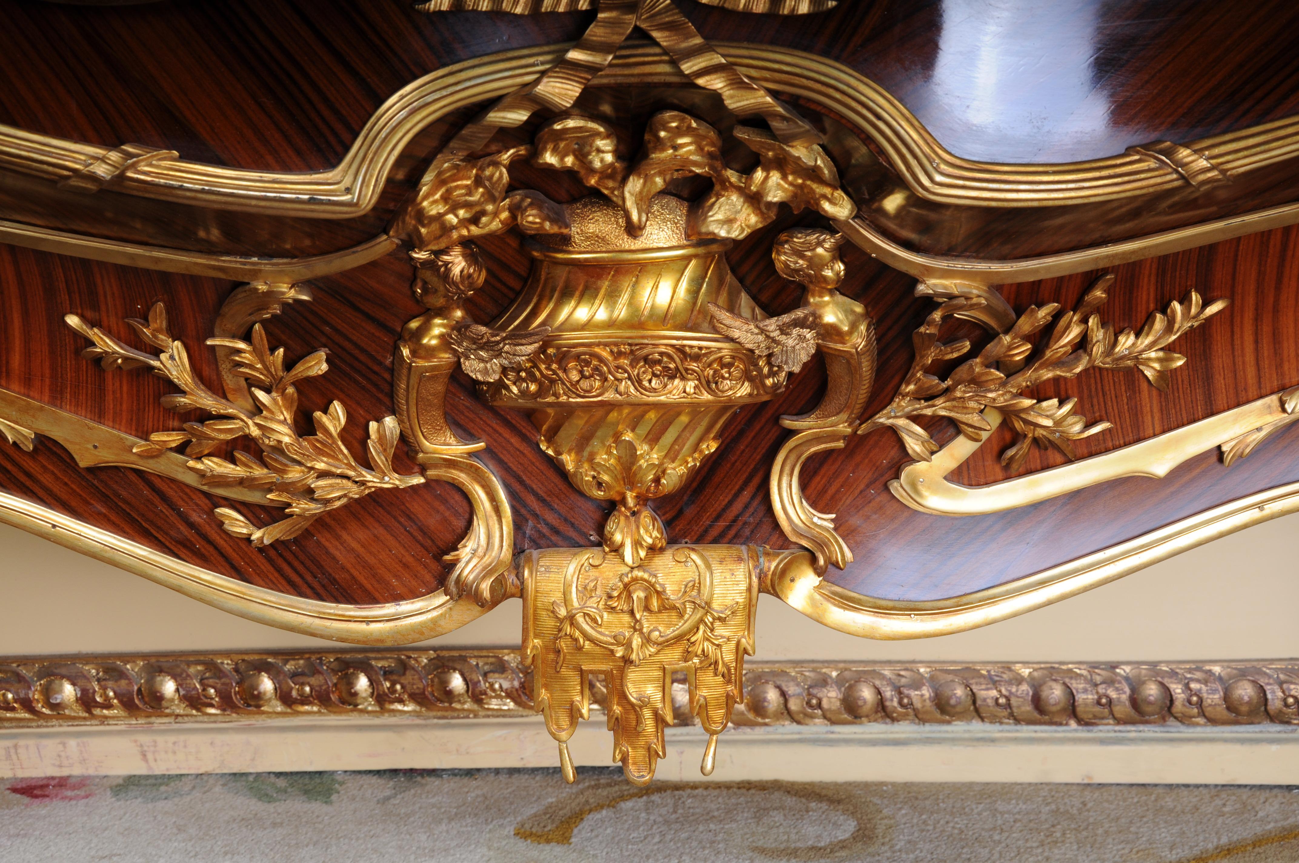 Majestic chest of drawers designed by Francois Linke & Leon Massagé, Paris For Sale 8