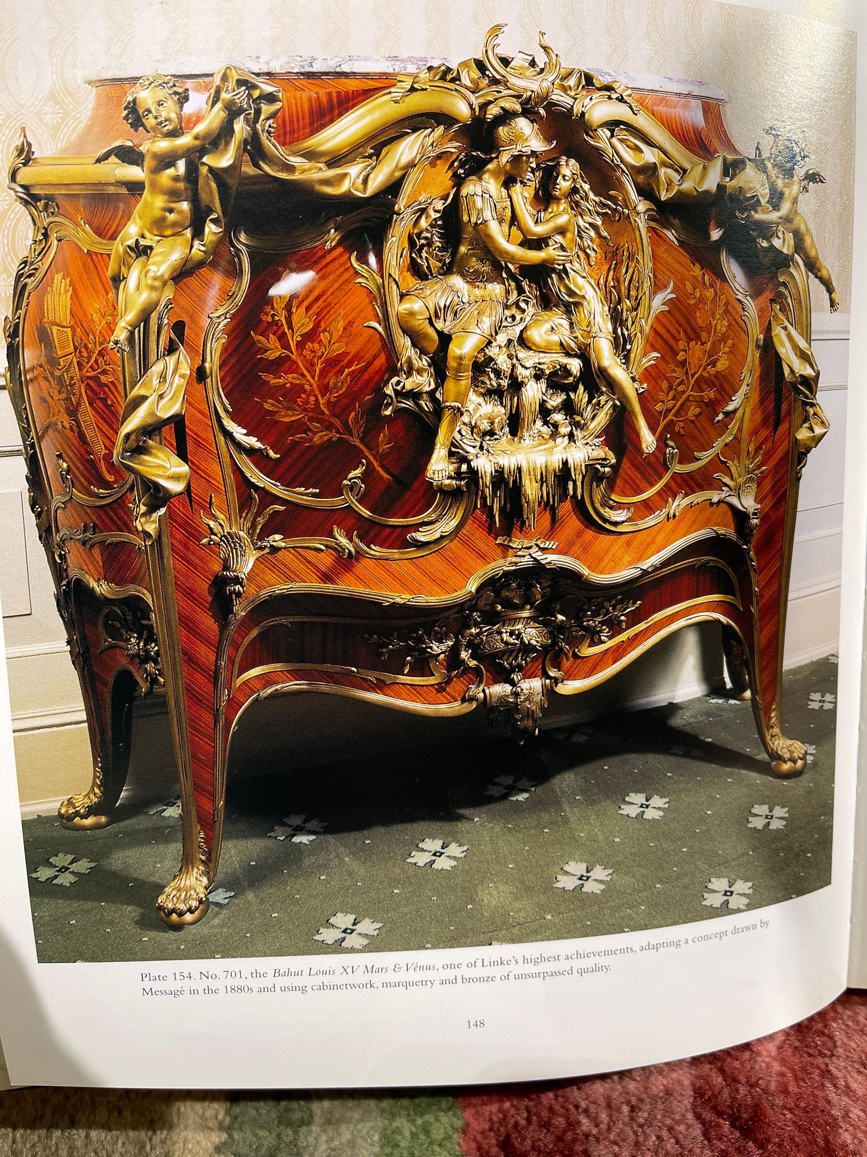 Majestätische Kommode, entworfen von Francois Linke & Leon Massagé, Paris im Angebot 12