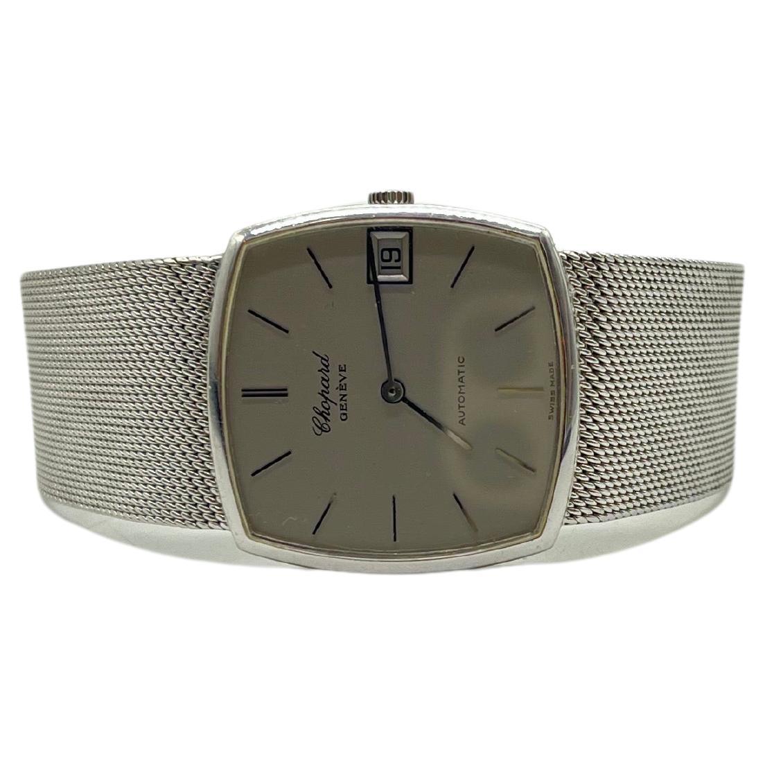 Majestic Chopard Genve ref:2063 wrist watch in 18k Whitegold For Sale 7