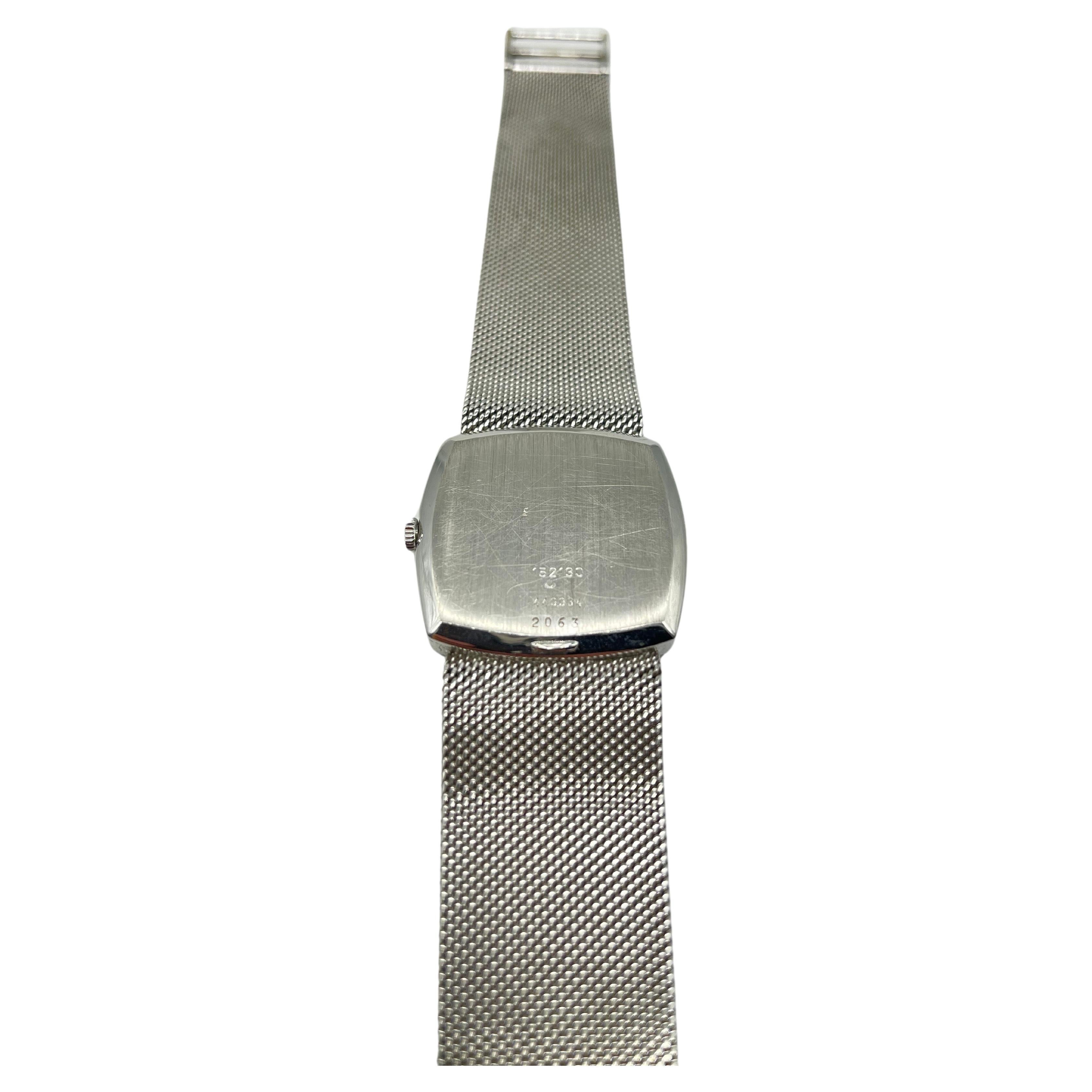 Majestueuse montre-bracelet Chopard Genve ref:2063 en or blanc 18 carats  en vente 3