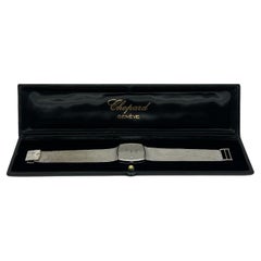 Majestueuse montre-bracelet Chopard Genve ref:2063 en or blanc 18 carats 