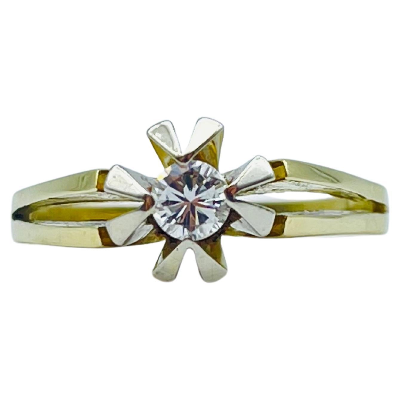 Women's or Men's Majestic Diamond Ring 14k Gold For Sale