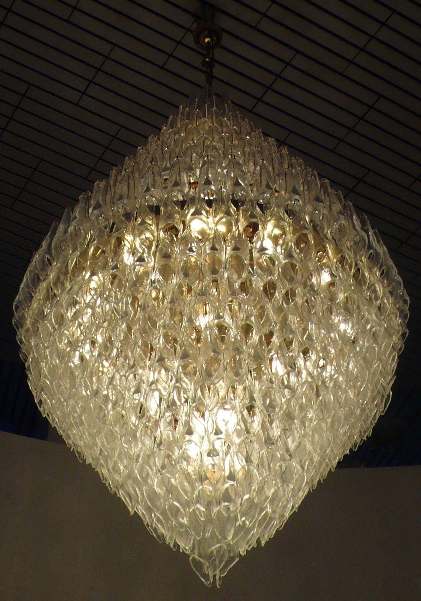 Majestic Flush Mount Chandelier, Murano 2