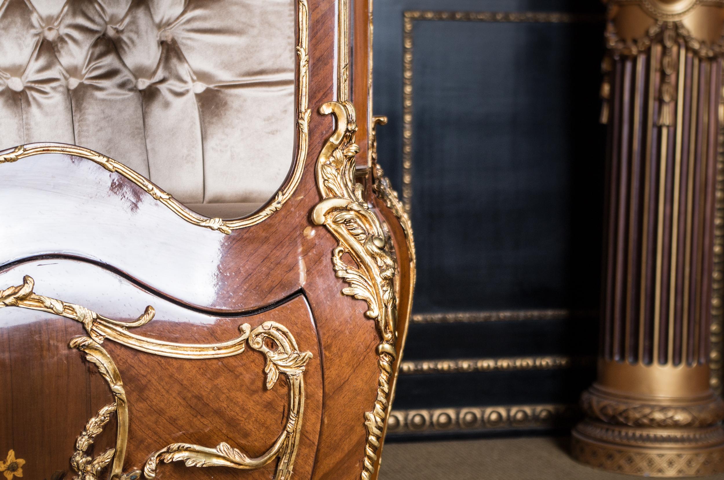 Majestic French Display Case in the Style of the 18th Century, Louis Quinze 2