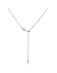 GIA Certified Natural Round Cut 0.4 ct VVS2 Diamond Pendant Necklace In 18K Gold