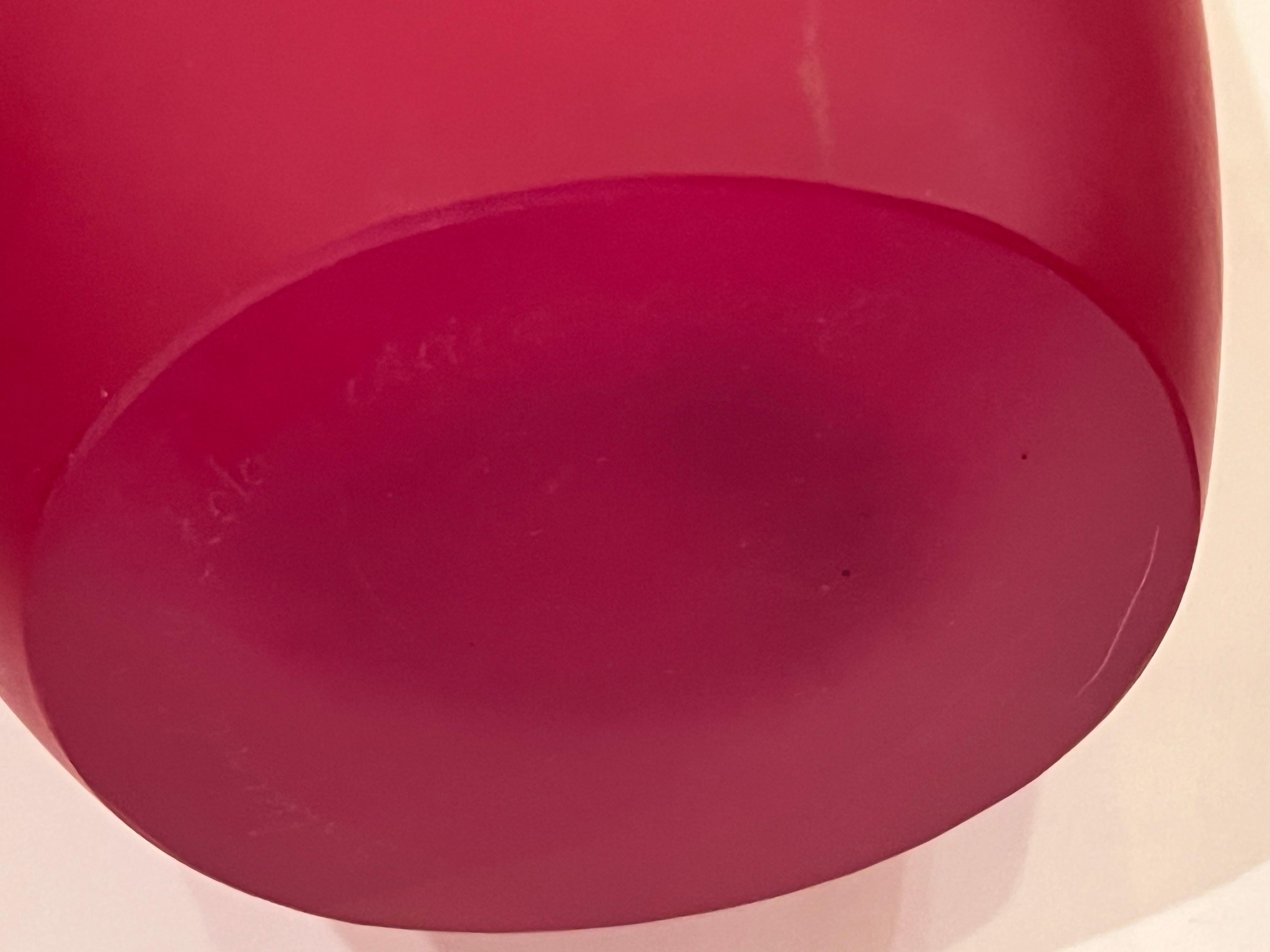Majestueux vase en verre signé par Salviati Adam Aronson, daté de 2002 1