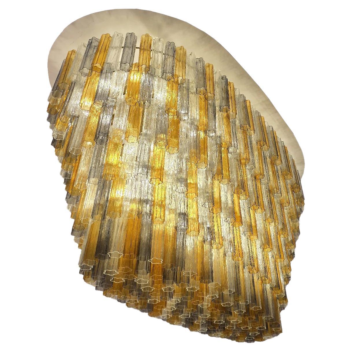 Majestic Italian Chandelier, Murano For Sale