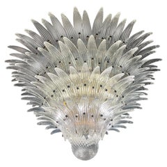 Majestic Italian Chandelier "Palmette" Murano