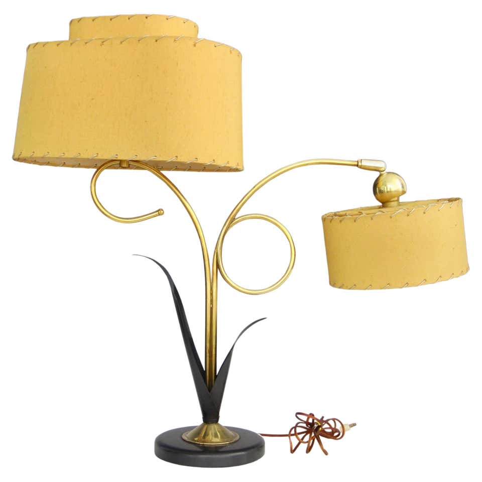 Midcentury Dual Shade Majestic Table Lamp at 1stDibs | majestic lamp ...