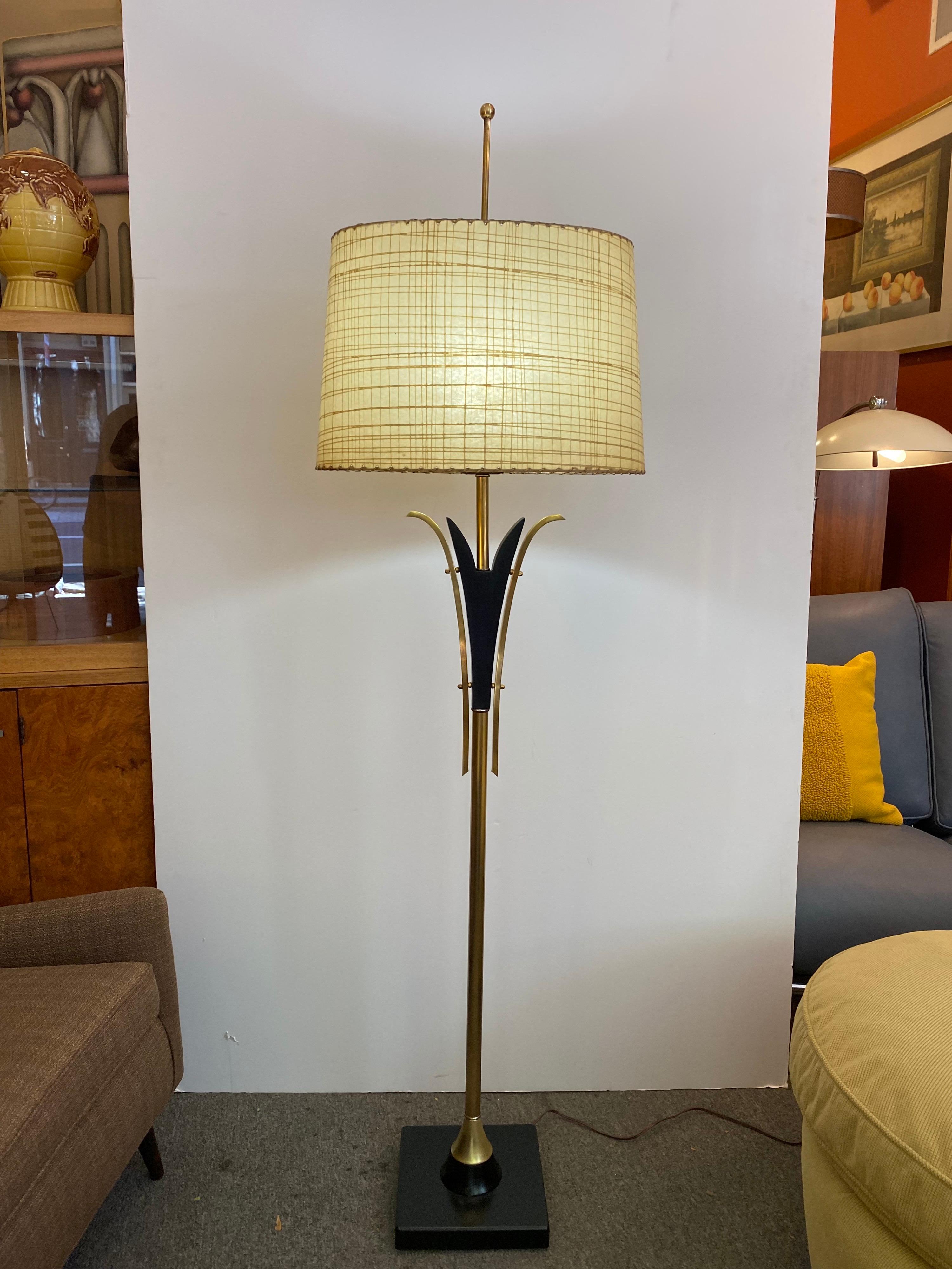 Metal Majestic Lamp Company Floor Lamp