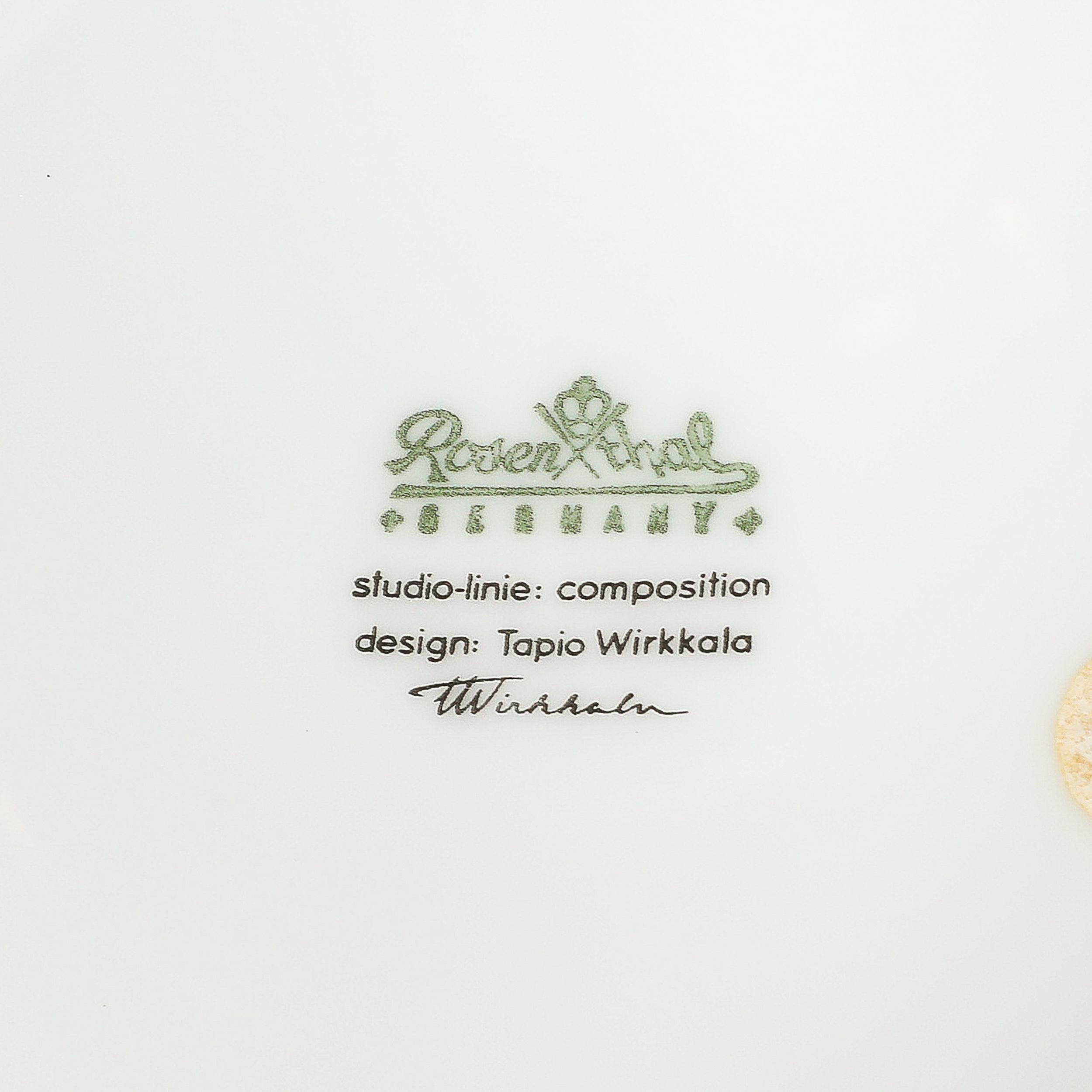 Porcellana Servizio di stoviglie in porcellana Rosenthal della linea Majestic per 12 persone in vendita