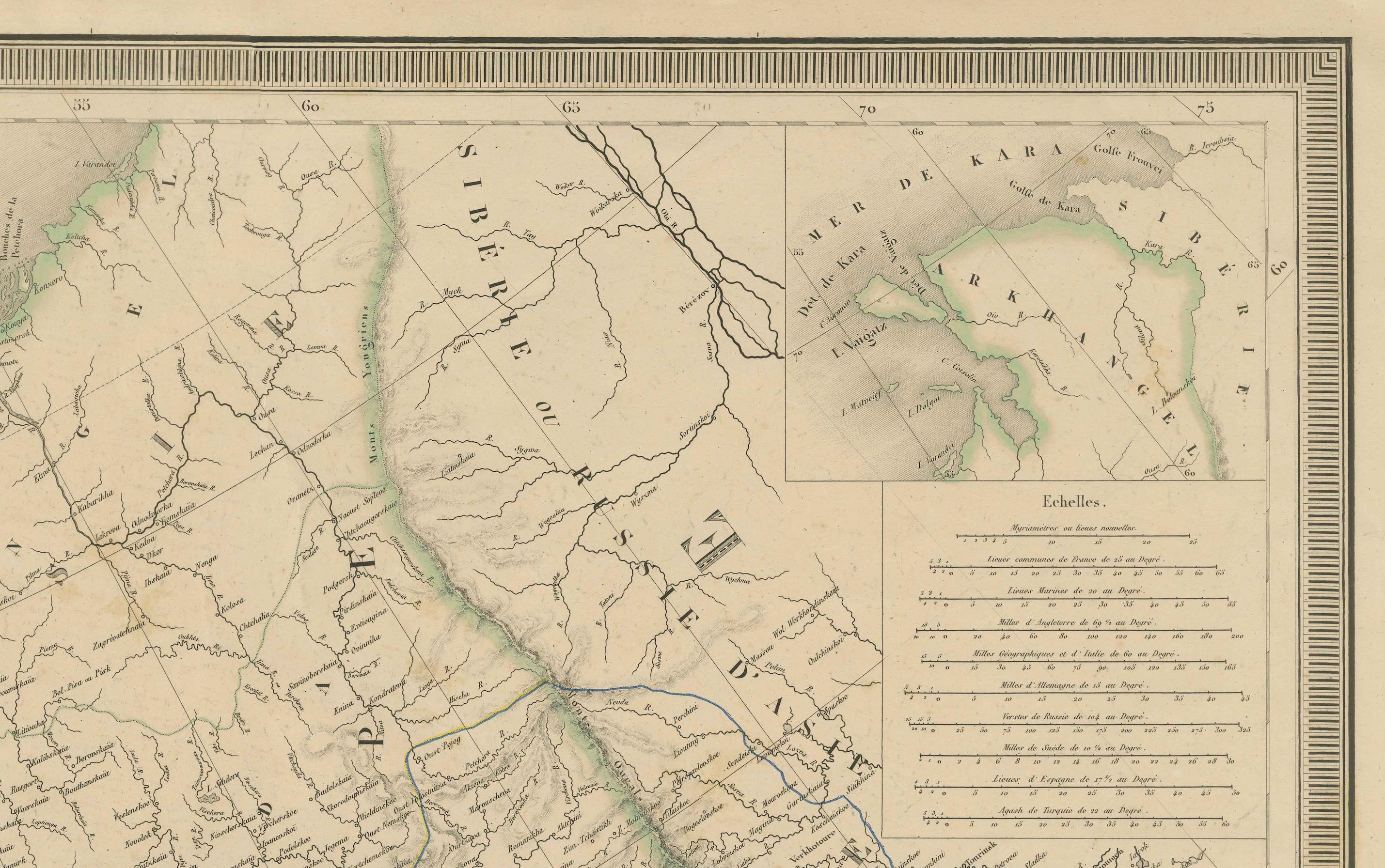 Carte majestueuse de l'Europe par Andriveau-Goujon - Vue continentale complète - ca.1849 en vente 3