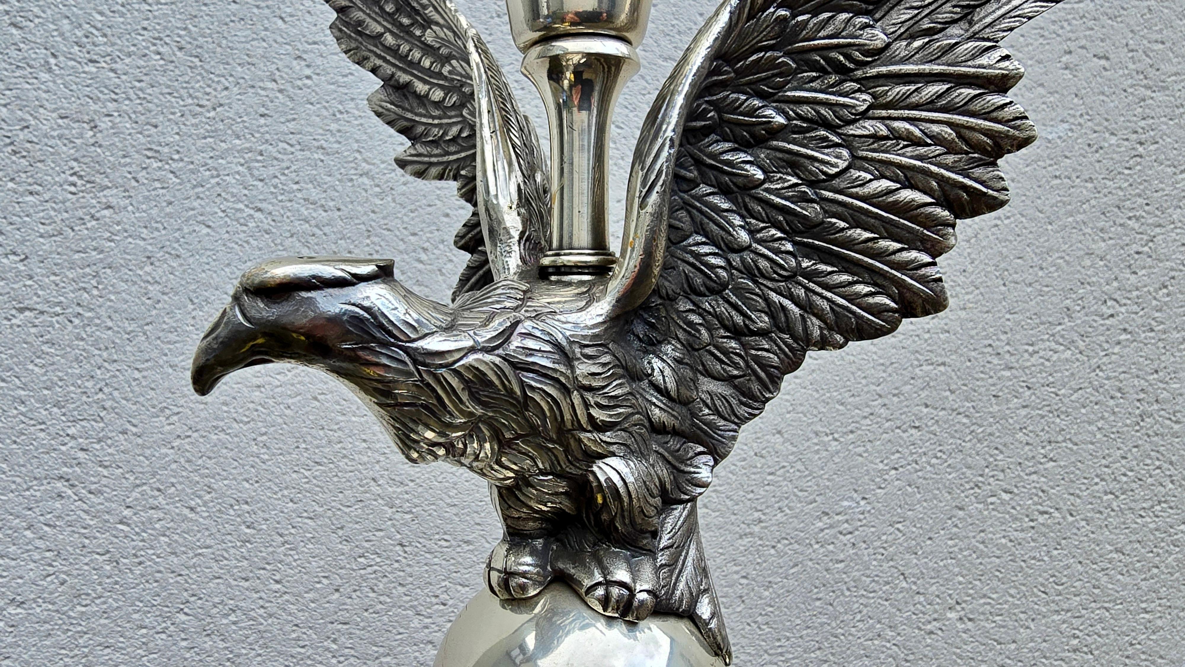 Majestic Lampe de table aigle, moderne du milieu du siècle, italienne en vente 2