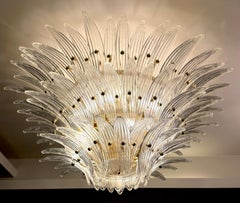 Majestic Murano Palmette Chandelier, 1970s