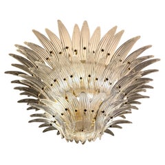 Majestic Murano Palmette Chandelier, 1970s