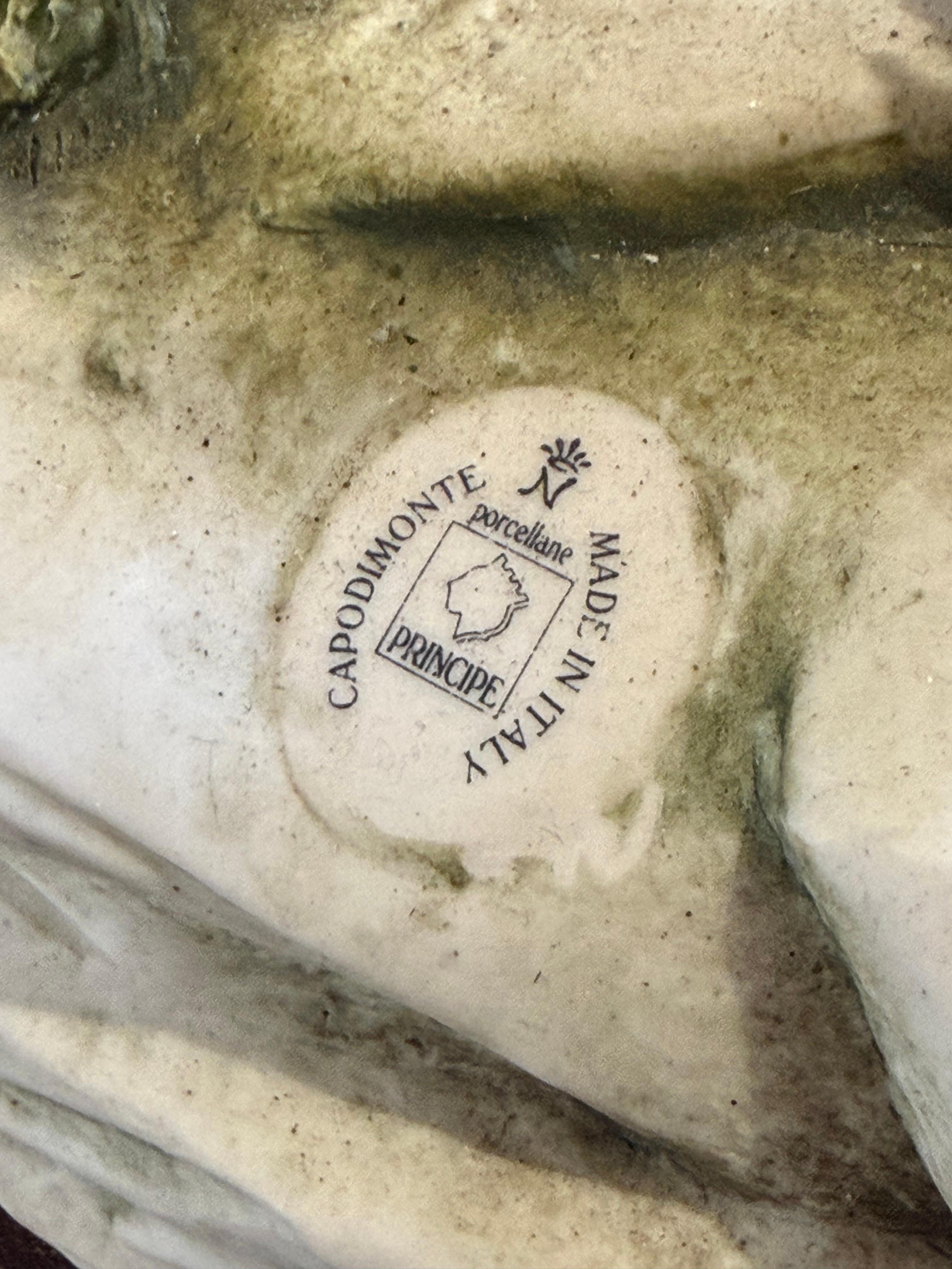 Fin du 20e siècle Nativité Majestic, porcelaine de Capodimonte, pièce numérotée 383 sur 500, années 1990 en vente