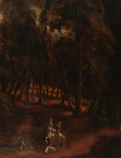 Majestic Oil on Canvas, Depicting an Italian from the 1700s