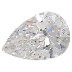 Majestic Pear cut diamond clarity:Vs1 Color:H 1.20ct
