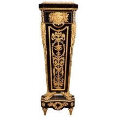 Majestic Pedestal in the Vintage Louis XVI Style According to J. Henri Riesener