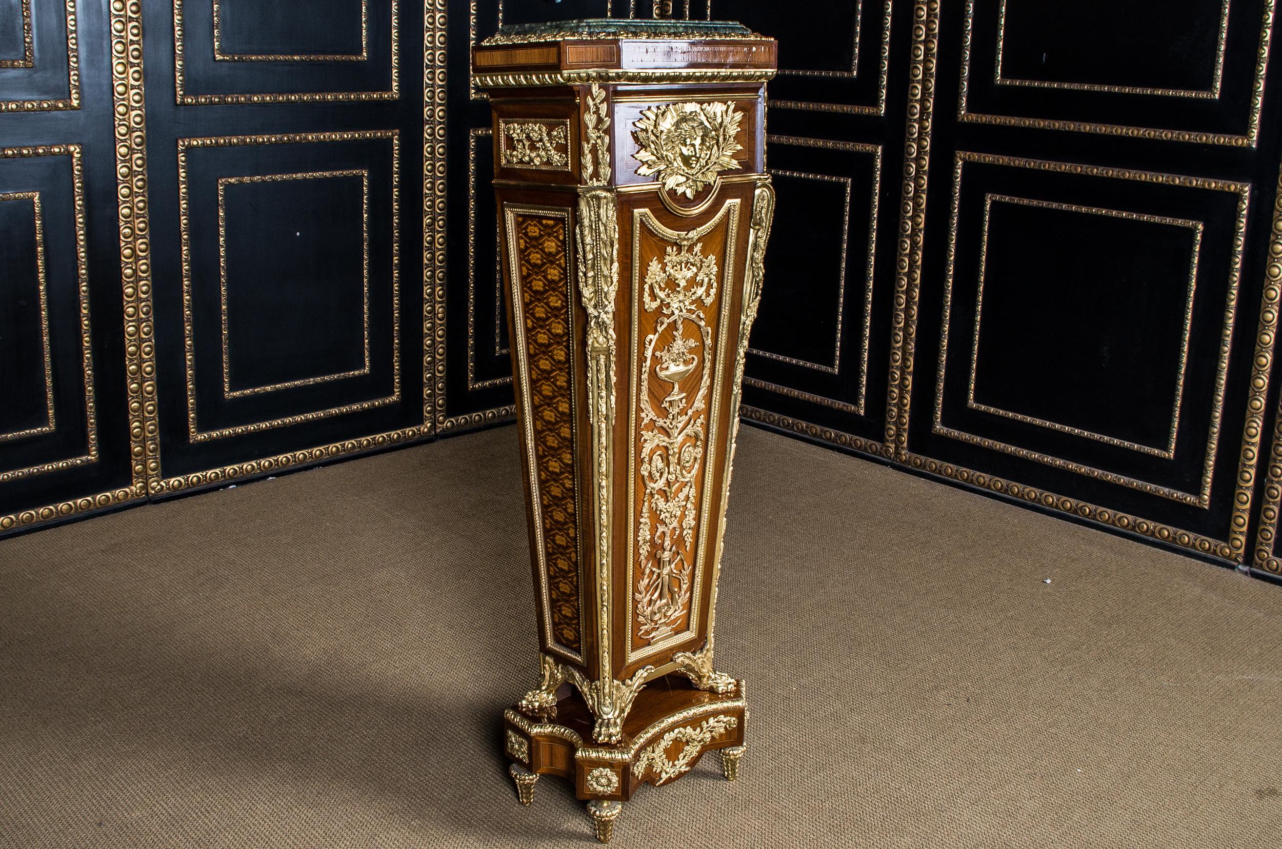 Majestic Pedestal Pillar in the Style of Louis XVI According Jean Henri Riesen 8