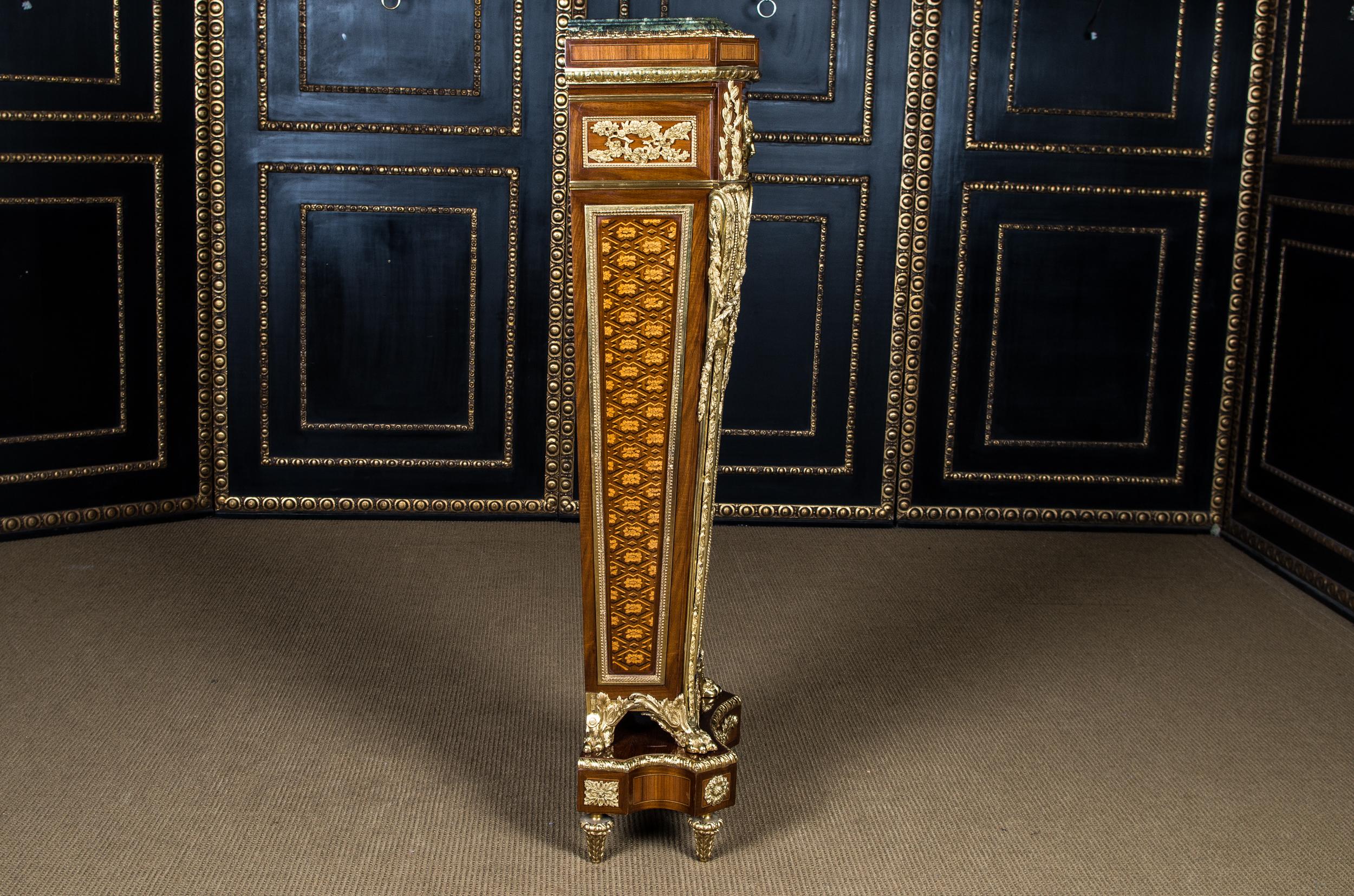 Majestic Pedestal Pillar in the Style of Louis XVI According Jean Henri Riesen 13