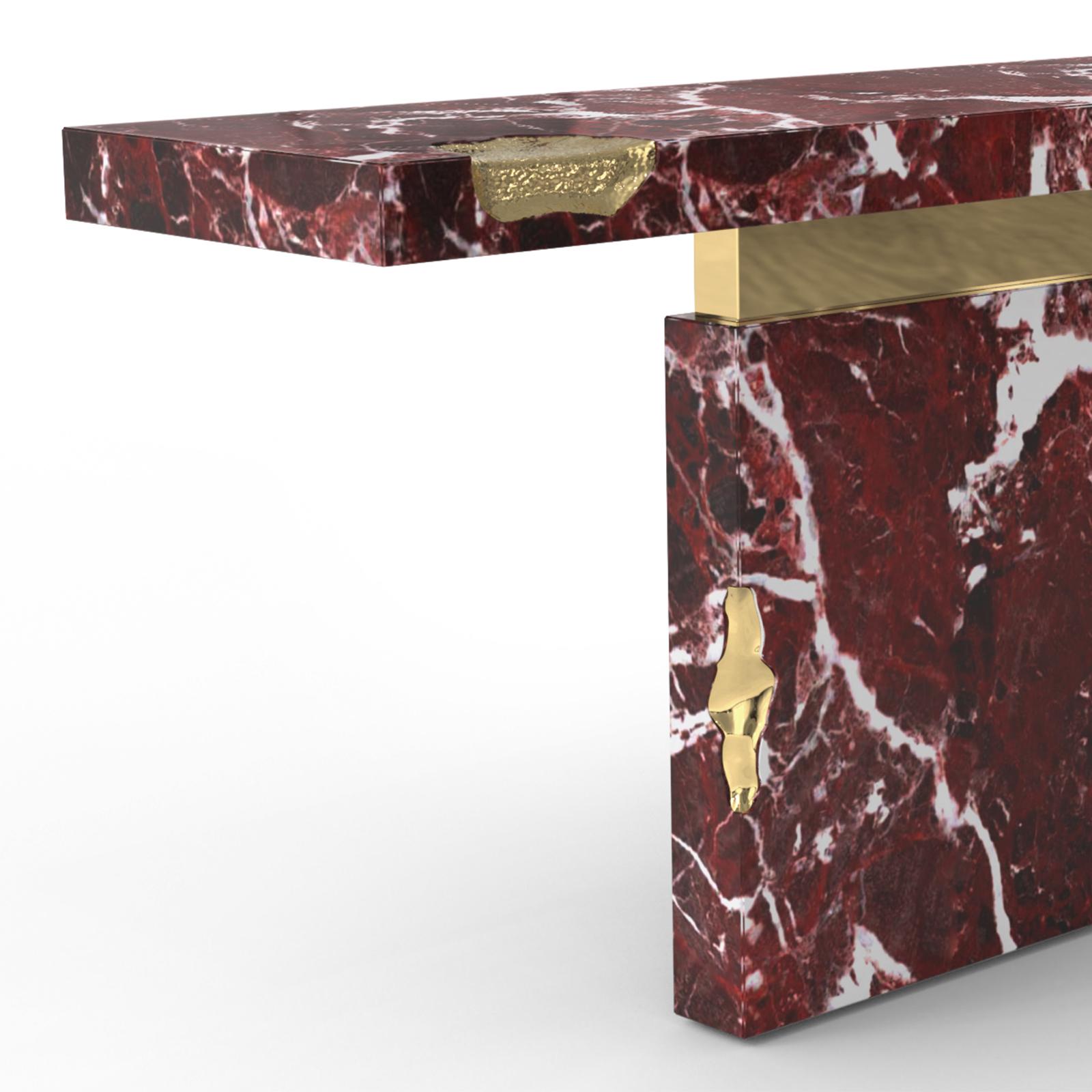 Mesa consola roja Majestic en venta 1