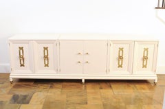 Majestueuse crédence restaurée par Reno Rutili pour Johnson Furniture, datant d'environ 1960