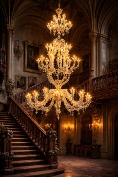 Majestic Rezzonico Murano Chandelier