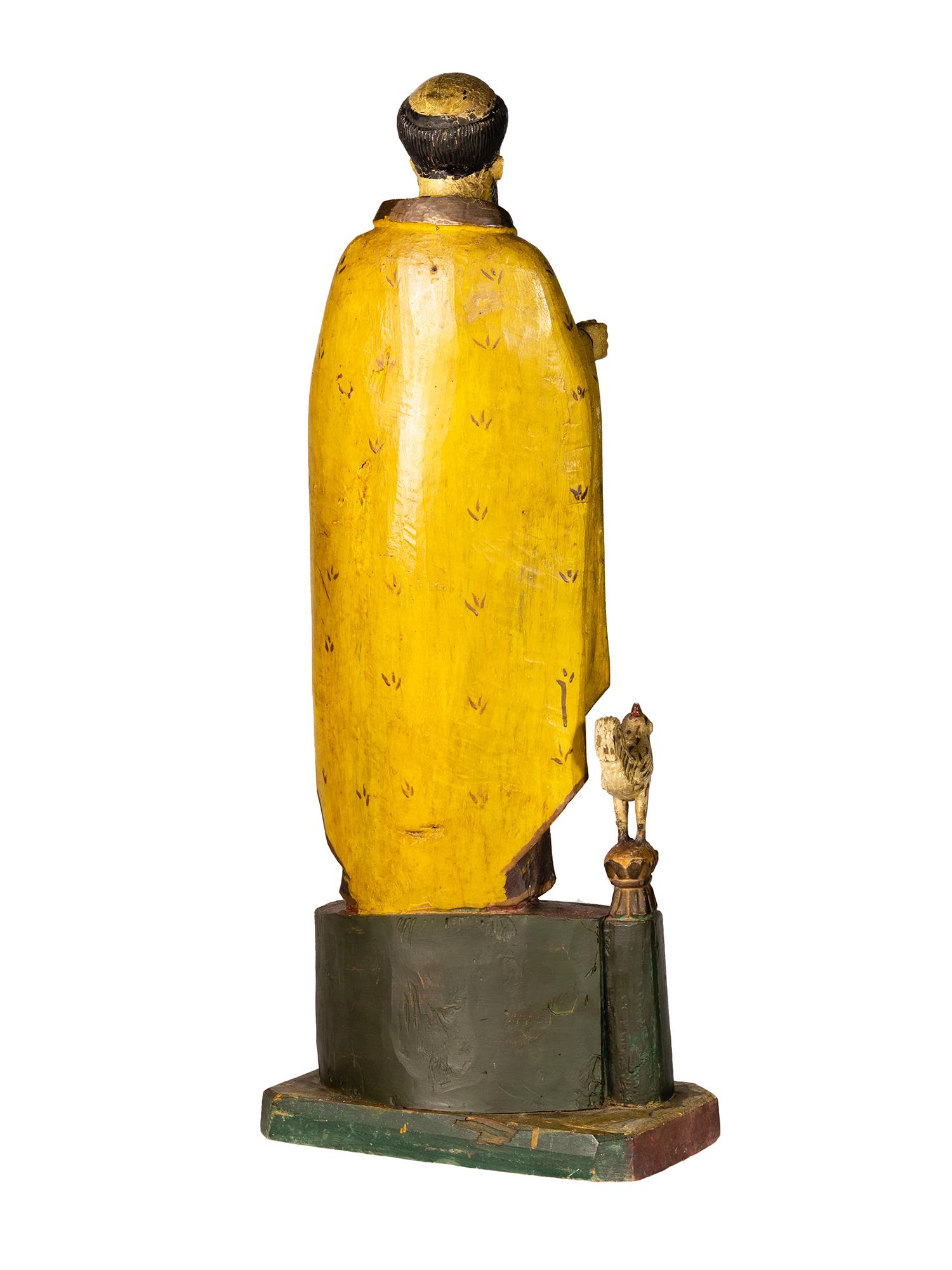 Statua Majestic di San Benedetto, simbolo sacro di fede e guida, XX secolo in vendita 1