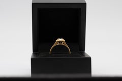 Majestic solitare Ring with diamond ca: 1.4ct in 18k gold