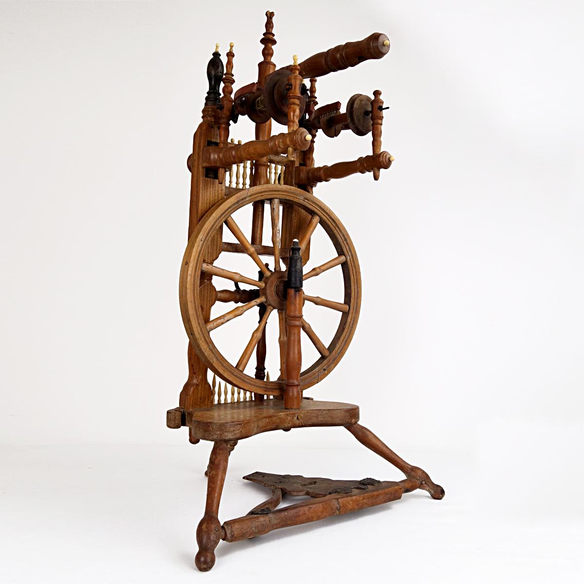 scandinavian spinning wheel