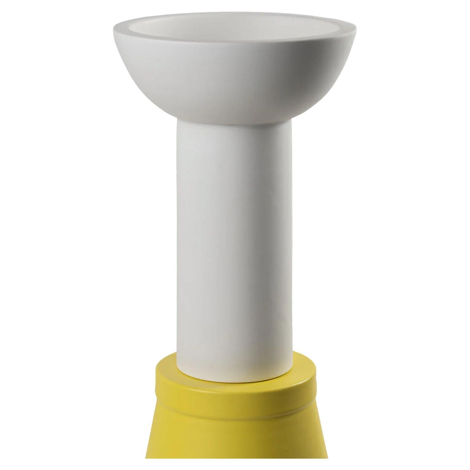 Postmoderno Majestic Vaso alto in ceramica di Natalie Du Pasquier by Bitossi in vendita
