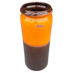 Majestic Tall Ceramic Vase by Scheurich Beautiful Colors 
Glaze