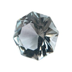 Unisex 4,51ct achteckiger Aquamarin, loser Edelstein, Modernes Design