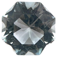 Majestueuses eaux : aigue-marine octogonale de 4,51 carats