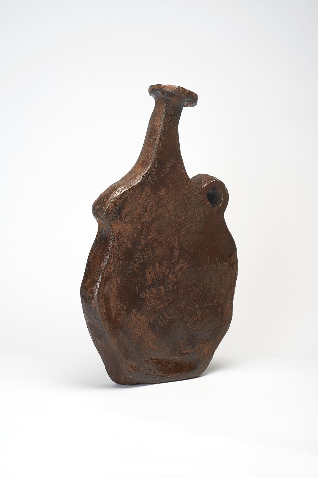 Maji Vase by Willem Van Hooff
Core Vessel Series
Dimensions: W 31 x D 10 x H 49 cm (Dimensions may vary as pieces are hand-made and might present slight variations in sizes)
Materials: Earthenware, ceramic, pigments and glaze.

Core is a series of