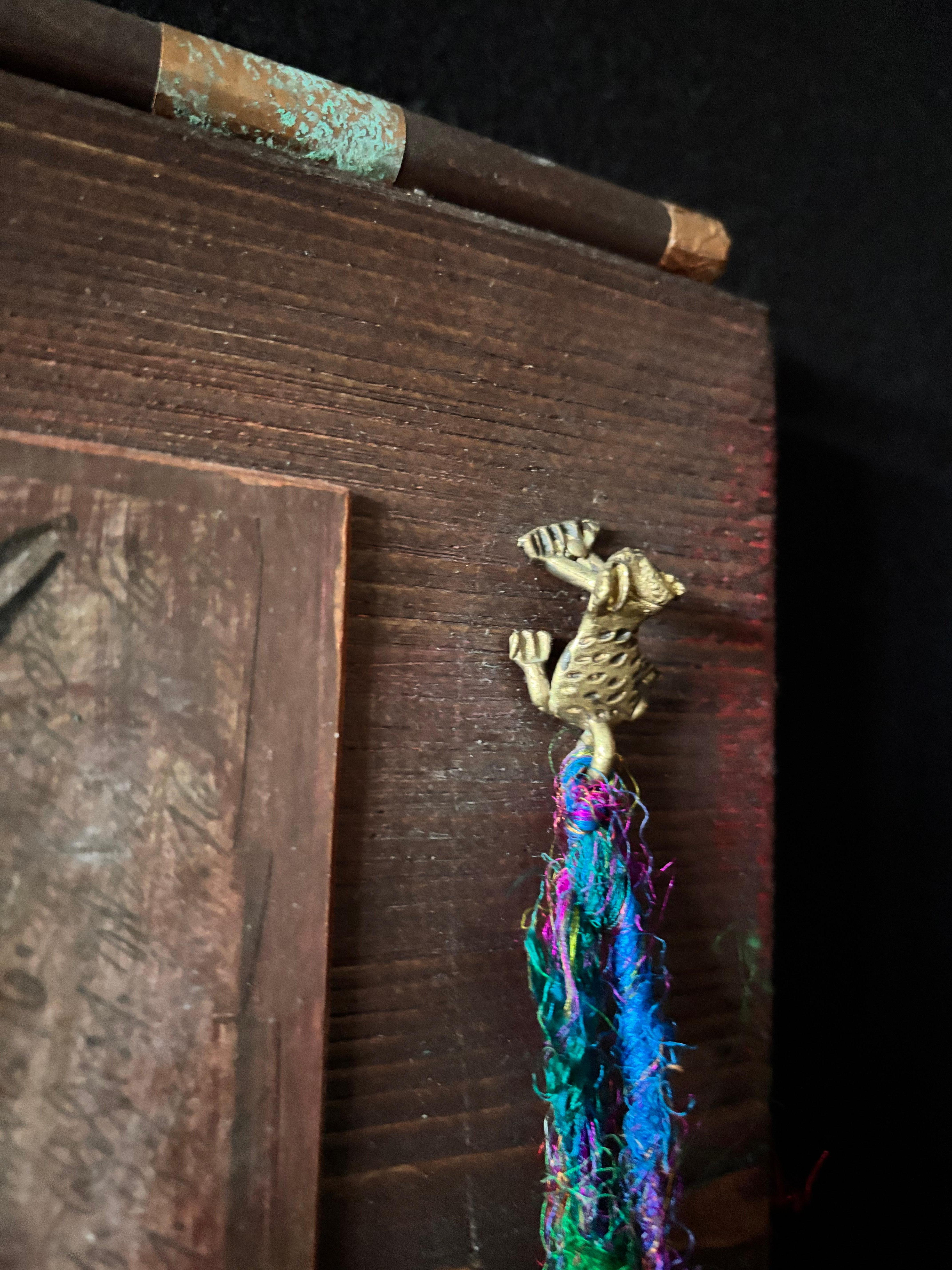 Artifacts de réalités diverses -Tableau 1 Objets fors sur bois - Autres styles artistiques Mixed Media Art par Majio