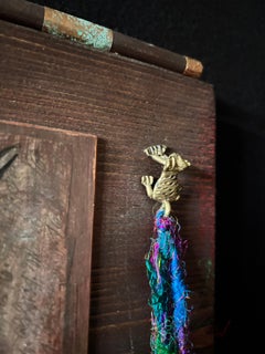 Artifacts of Various Realities -Tray 1 Found objects on wood