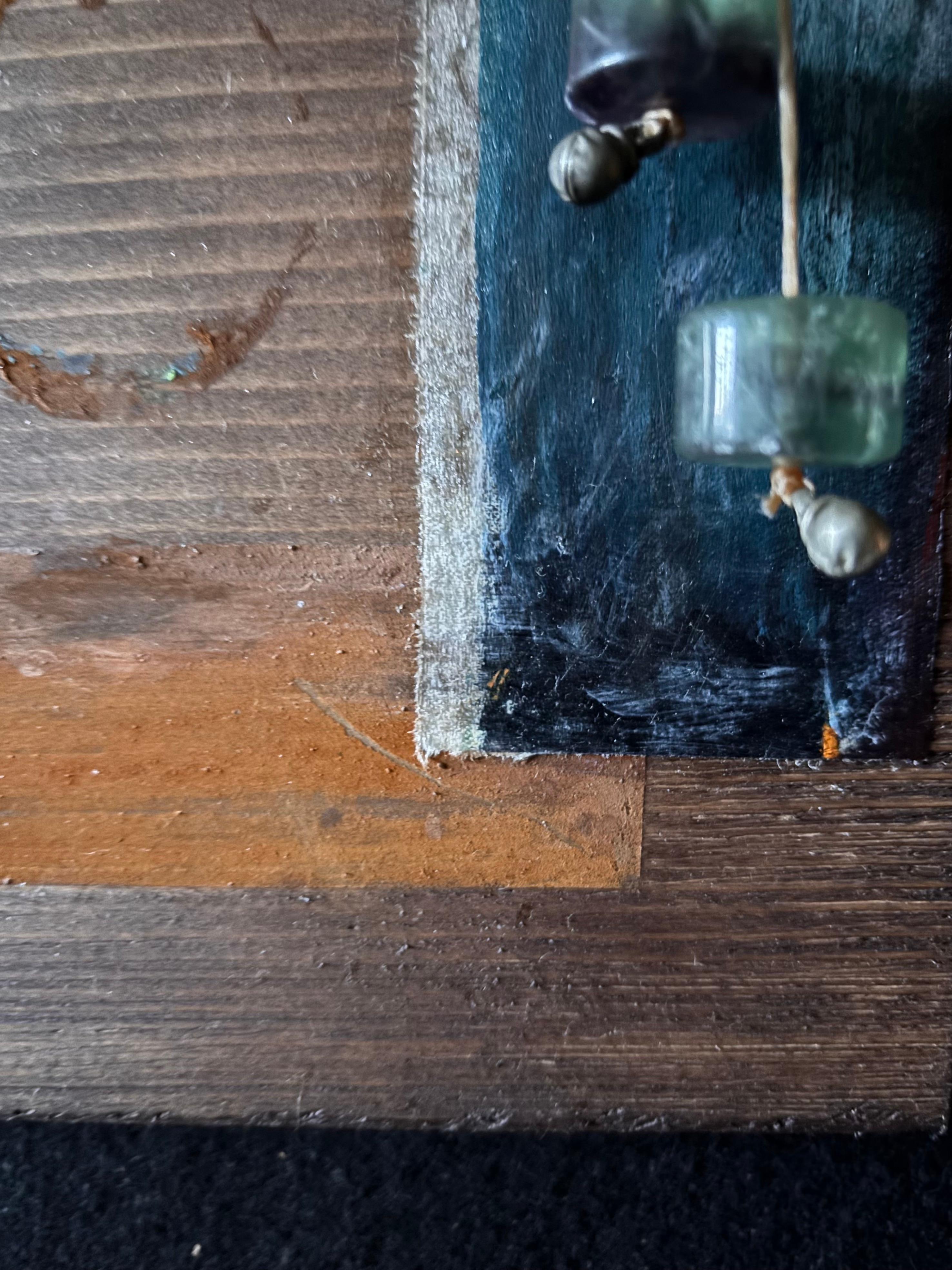 Artifacts of Various Realities -Tray 2 Found objects on wood For Sale 2