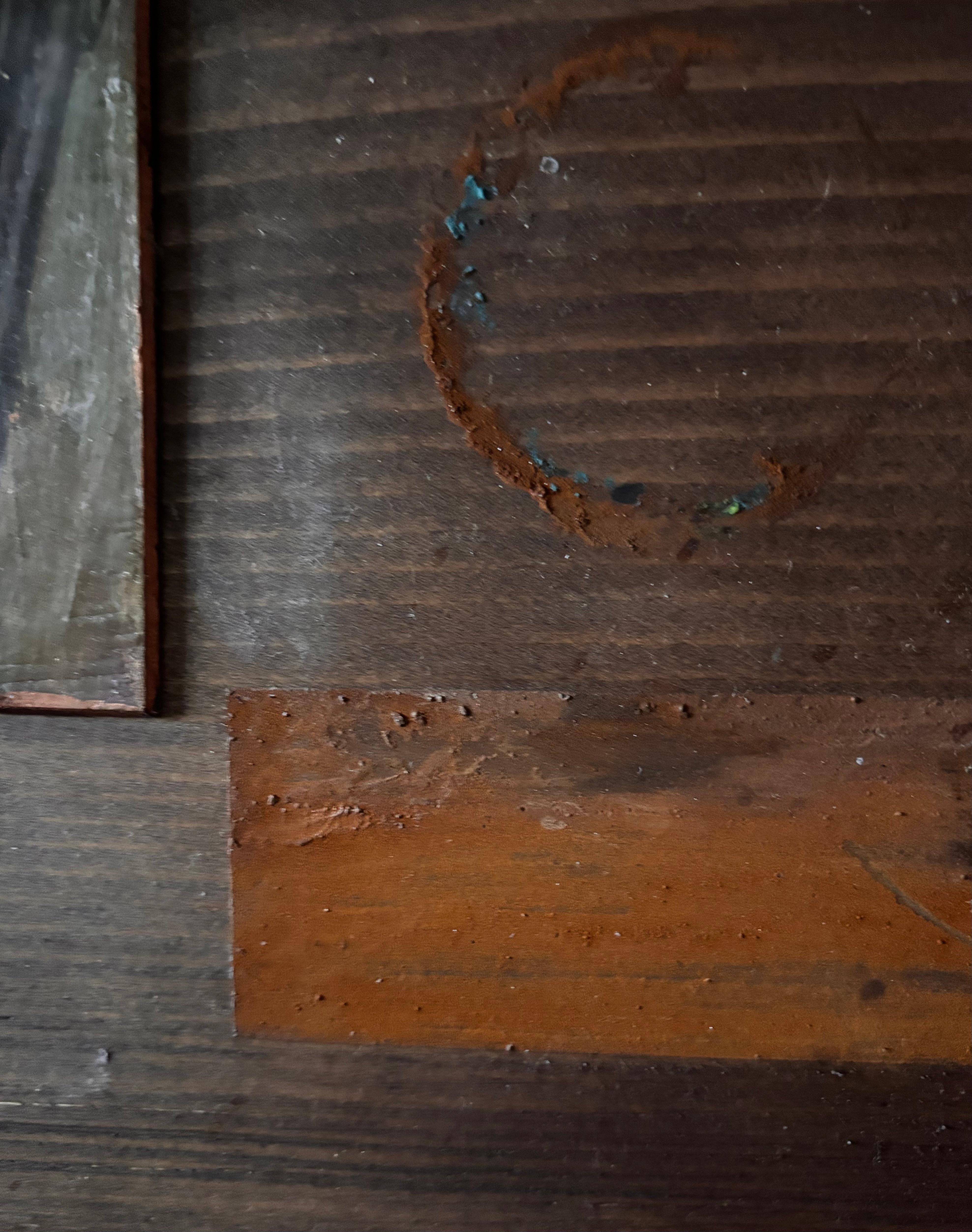 Artifacts of Various Realities -Tray 2 Found objects on wood For Sale 4