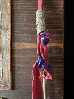 Artifacts of Various Realities-Tray 3 Small objects on wood provoking new storie