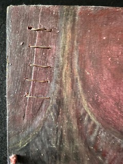 Série multimédia : Grenouille au pont - peinture acrylique, cuivre, objets fors Objects, bois