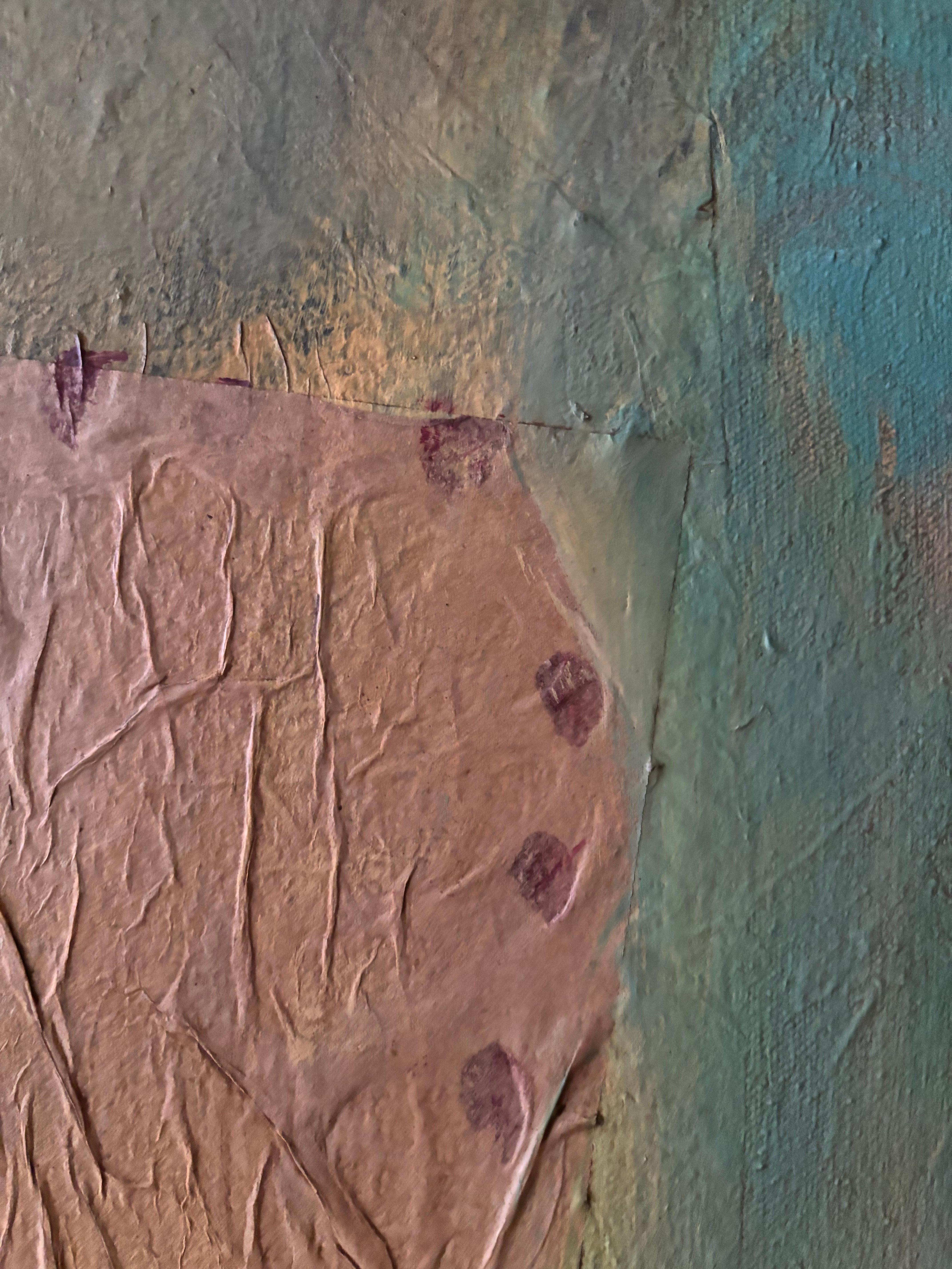 Estratto II: Paesi - Abstract Painting Marrone di Majio