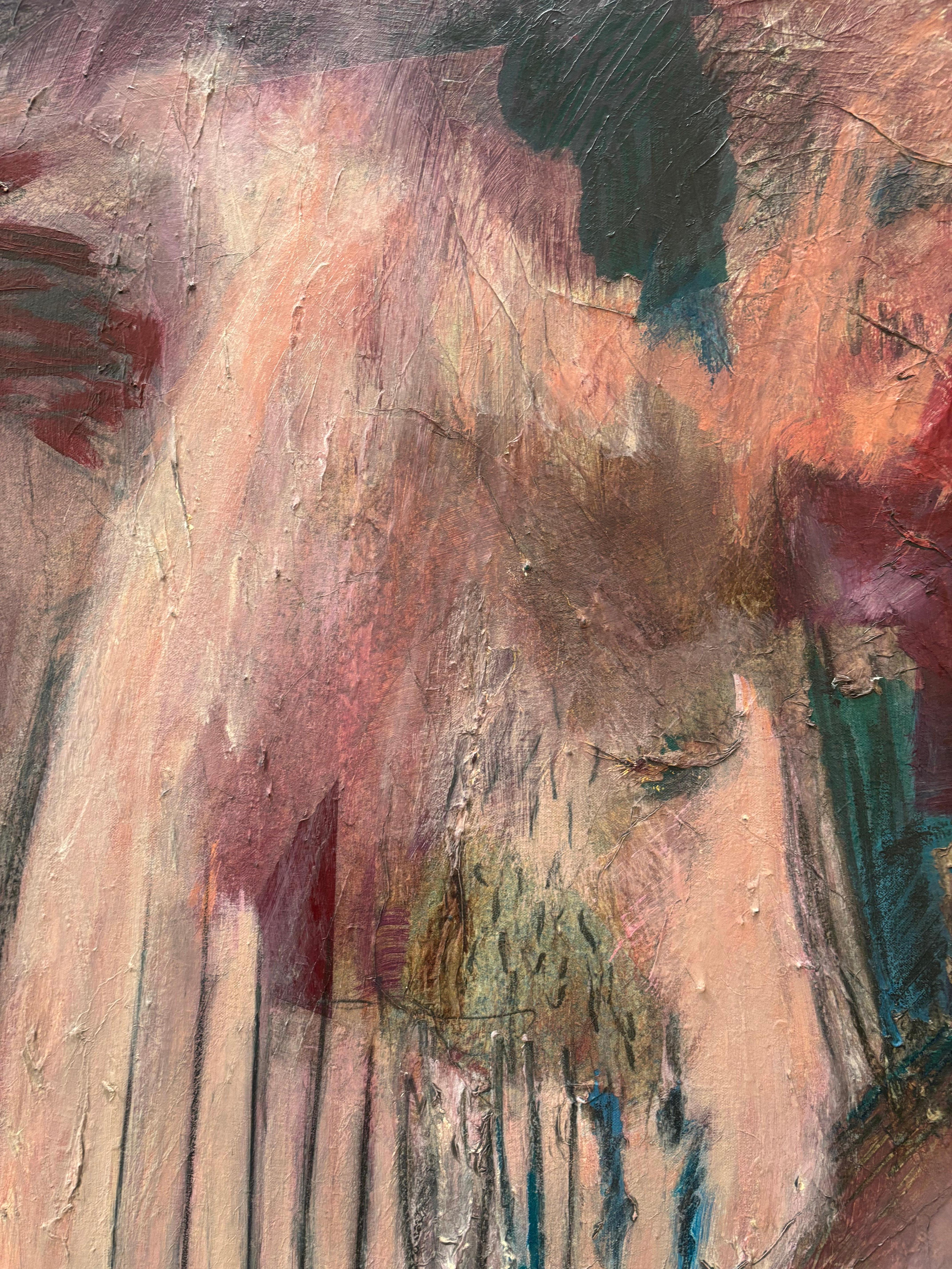 Abstract II Edges Between - Painting by Majio