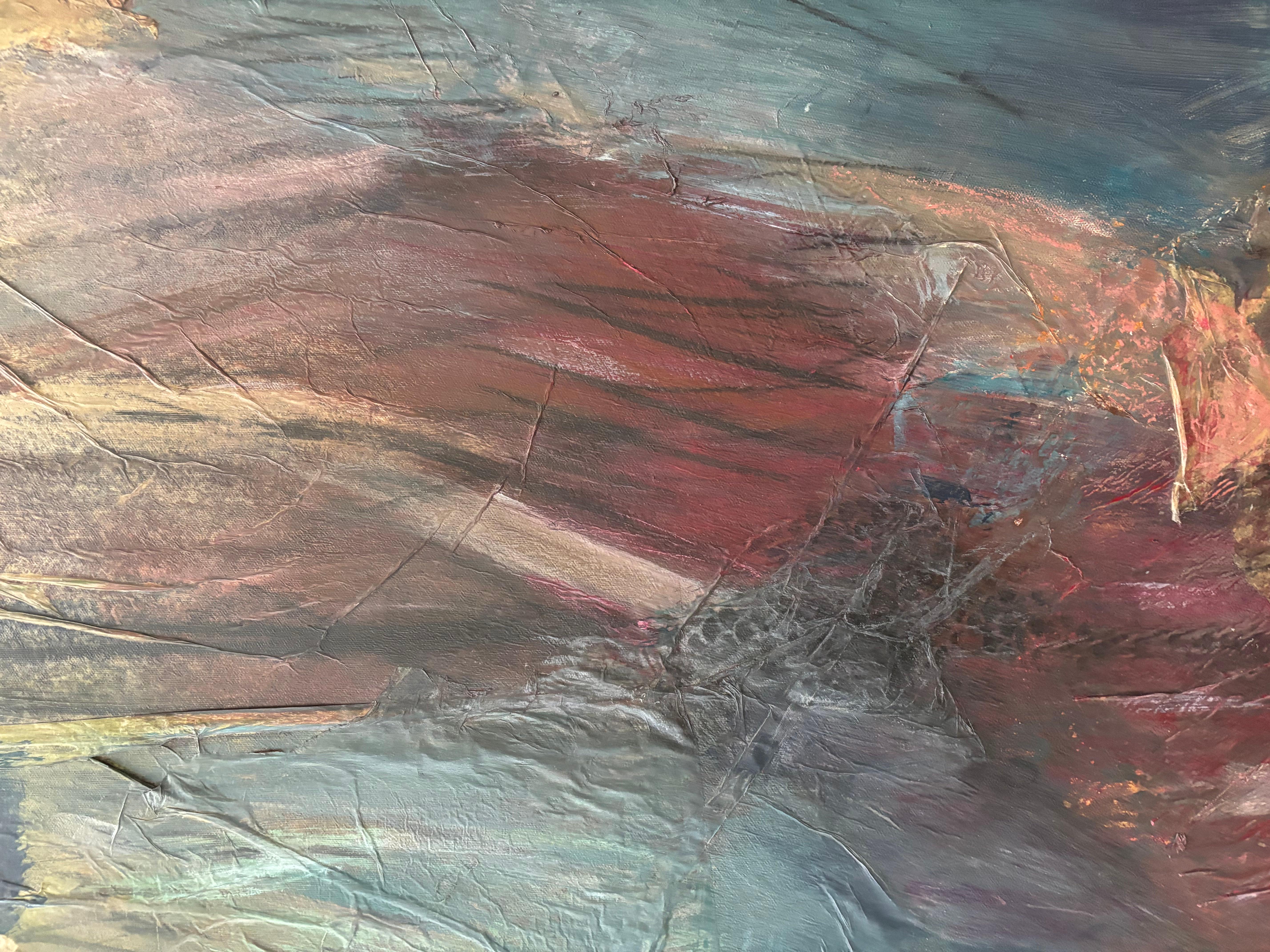 Astratto II Skyline - Painting di Majio